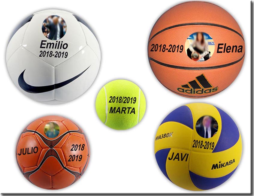 Balones personalizados para entrenadores